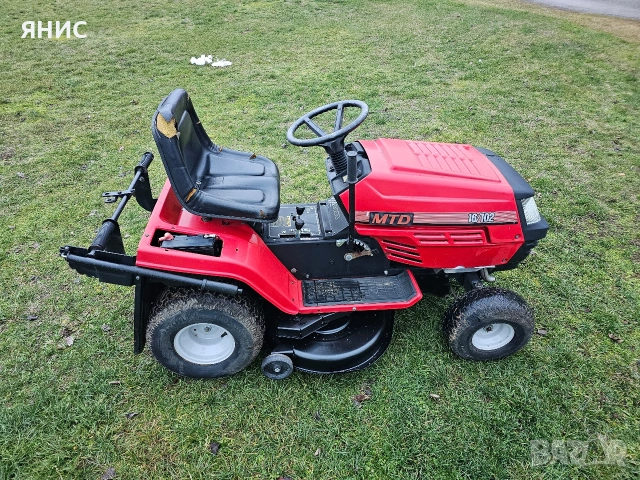 ТРАКТОРНА КОСАЧКА 16.К.С.MTD. ДВУЦИЛИНДРОВА , снимка 4 - Градинска техника - 53248380