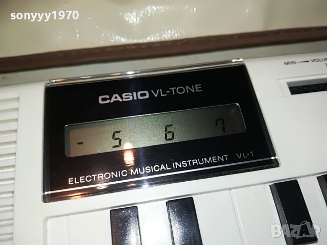 CASIO VL-1 VL-TONE MADE IN JAPAN-ВНОС SWISS 2502231246, снимка 2 - Синтезатори - 39799673
