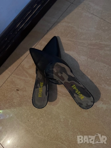 дамски кожени чехли, снимка 2 - Чехли - 52664606