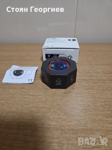 Куб таймер, въртящ се Pomodoro таймер, продуктивност на бюрото, снимка 2 - Друга електроника - 52771309