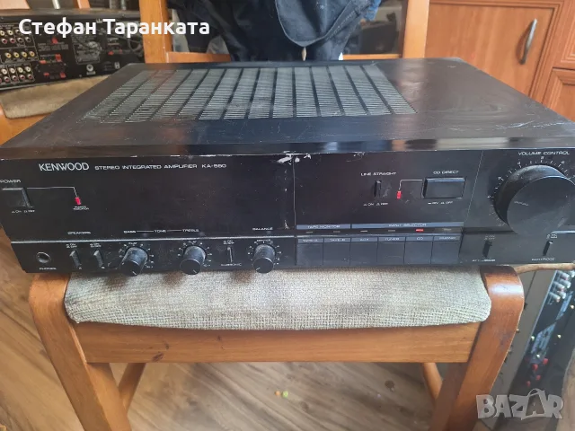 Усилвател Kenwood KA550, снимка 2 - Ресийвъри, усилватели, смесителни пултове - 55857676