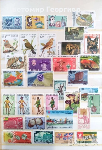 Пощенски марки/Того/ 165 бр.  К.3, снимка 5 - Филателия - 50860111