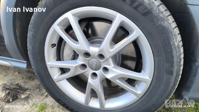 18' летни джанти със зимни гуми 235/55/18 Мишелин , снимка 8 - Гуми и джанти - 53826620