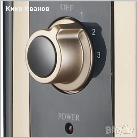 Радиатор, 2500W,13 ребра,3 степени,Поставка за дрехи,Регулируем термостат, снимка 3 - Радиатори - 48458491