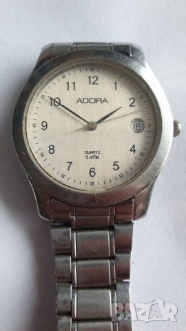 Мъжки кварцов часовник ADORA, снимка 3 - Антикварни и старинни предмети - 44923479