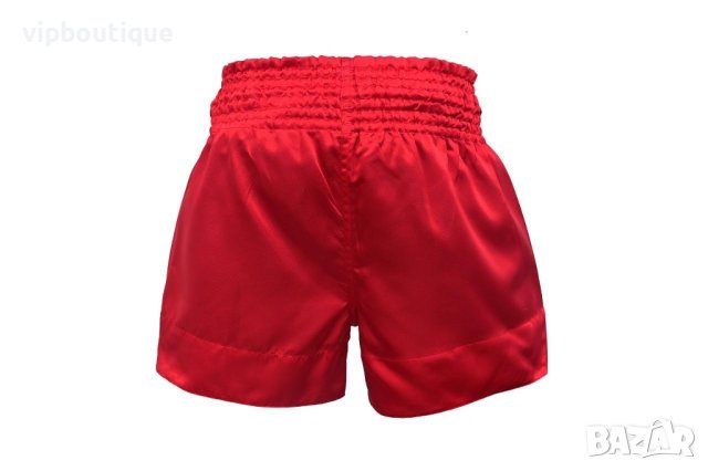 Шорти за Муай Тай и Кикбокс Classic Red/Red, снимка 3 - Бокс - 41548184