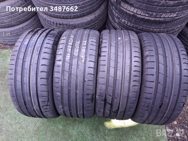 235 45 17 NOKIAN 4броя летни дот 2022г 