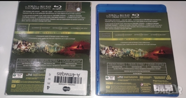 Blu-ray-Star Wars 1,2,3-Trilogy Bg-Sub , снимка 2 - Blu-Ray филми - 46140547