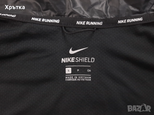 Nike Running Shield - Оригинално мъжко яке / ветровка размер S, снимка 8 - Якета - 52459744