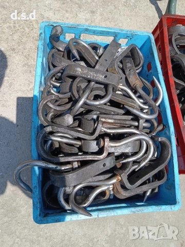 Продавам метални куки за месо 15лв/бр, снимка 2 - Други машини и части - 52663676