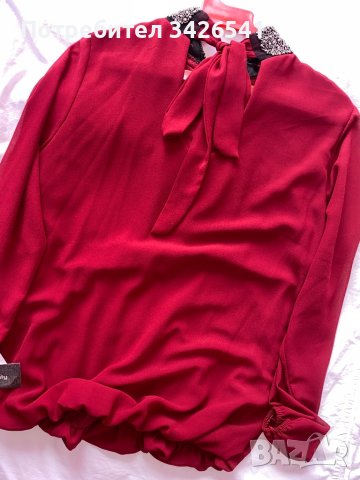 Дамска елегантна блуза , снимка 2 - Блузи с дълъг ръкав и пуловери - 42492360