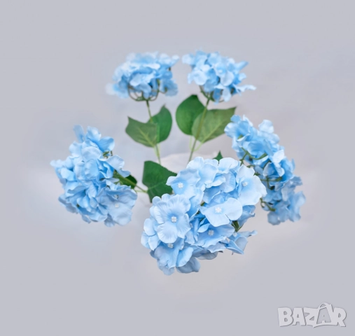 Луксозни букети от изкуствени хортензии – елегантна украса без грижи, снимка 8 - Други стоки за дома - 52137839