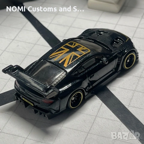 Custom Hot Wheels Bentley Continental GT3, снимка 4 - Коли, камиони, мотори, писти - 53048793