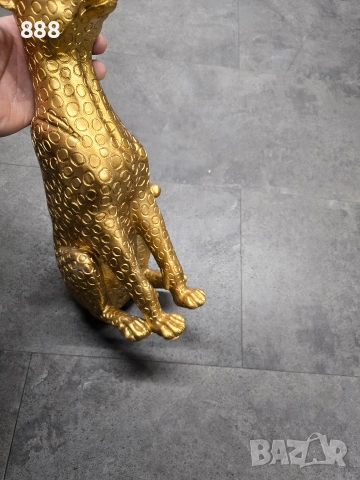 статуетка котка леопард , снимка 3 - Статуетки - 52829175