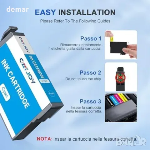 Комплект 8 съвместими мастилници CATJOY 604XL за Epson XP и WF, снимка 7 - Консумативи за принтери - 55945911
