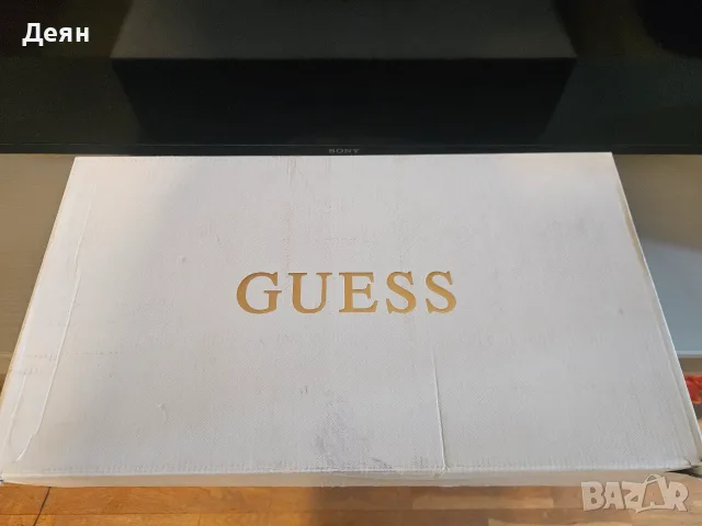 Дамски кожени ботуши GUESS 