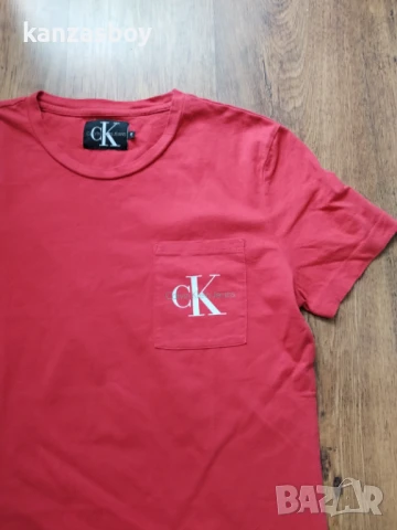calvin klein - страхотна мъжка тениска M, снимка 4 - Тениски - 51262003