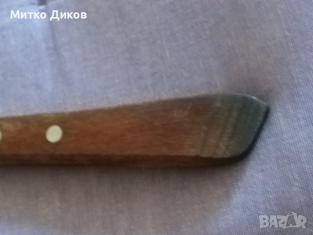 Нож за хляб нов станлес стийл 325х190мм острие, снимка 6 - Прибори за хранене, готвене и сервиране - 44149809