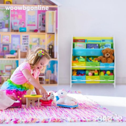 Етажерка за книги и играчки, снимка 6 - Мебели за детската стая - 41320780