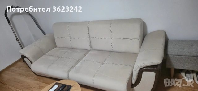 Разтегателен диван , снимка 3 - Дивани и мека мебел - 53779933