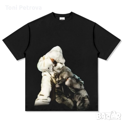 График тениски с рапъри, снимка 4 - Тениски - 52630499