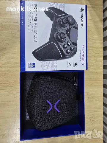 Контролер Turtle Beach - Victrix Pro BFG Reloaded, безжичен, черен за PS5 и PC., снимка 2 - Джойстици и геймпадове - 56167655