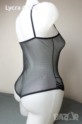 S черно тюлено боди прашка с бродерия произведено в БГ, снимка 8 - Бельо - 40443174