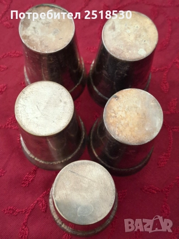 Швейцарски посребрени купи, снимка 3 - Антикварни и старинни предмети - 52927286