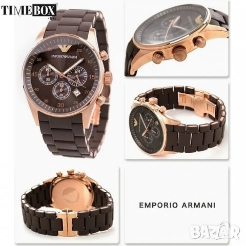 Emporio Armani AR5891 Sportivo Chronograph. Нов дамски часовник, снимка 2 - Дамски - 38790358