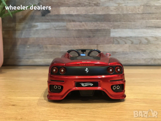 Метална количка Hot Wheels Ferrari 360 Spider 1/24 Dropstars Custom , снимка 4 - Колекции - 36154338