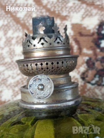 Старинна газова лампа , газов фенер