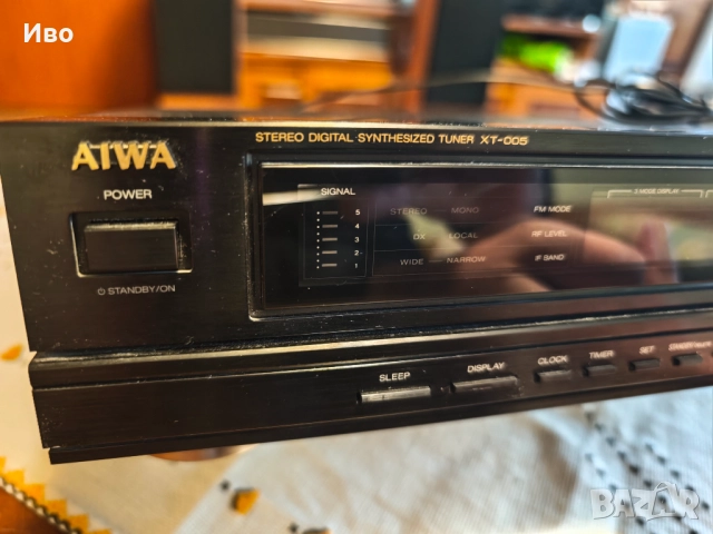 Продавам AIWA XT‑005 – стерео тунер, снимка 8 - Ресийвъри, усилватели, смесителни пултове - 52868627
