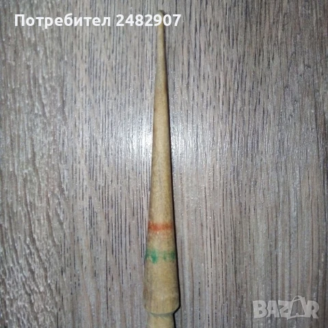 Старо дървено вретено, снимка 4 - Антикварни и старинни предмети - 50602817