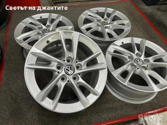 Джанти 16 Цола 5х112 VW Golf Touaran Caddy Skoda Octavia Audi A3 , снимка 2 - Гуми и джанти - 49295983
