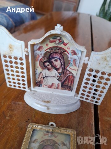 Стара сувенирна икона,икони #2, снимка 4 - Други ценни предмети - 34134351