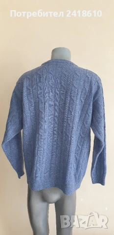 Yves Saint Laurent Wool / Knit Mens Size 52 - L  НОВО! ОРИГИНАЛ! Mъжки Вълнен Пуловер, снимка 7 - Пуловери - 53610644