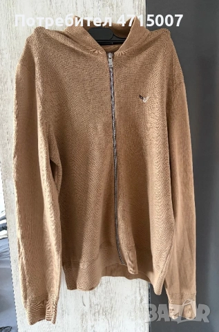 Мъжко горнище Теодор Premium Collection – 100% памук, много запазено, снимка 3 - Суичъри - 53693646