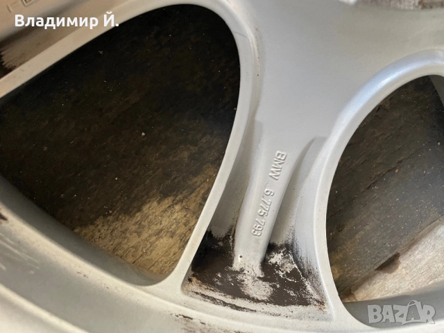 Bmw e60 джанти style 124 275 35 18 runflat, снимка 13 - Гуми и джанти - 52955748