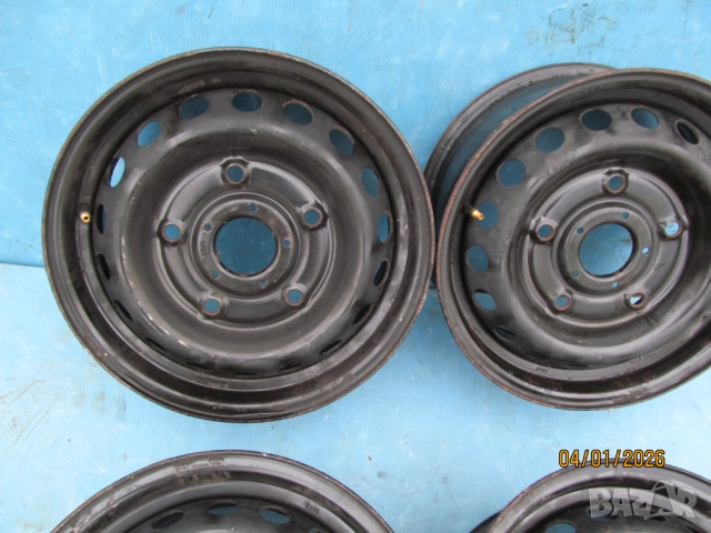   Железни Джанти подходящи за Форд Транзит Къстъм 5x160 , 15 цола, снимка 2 - Гуми и джанти - 52985748