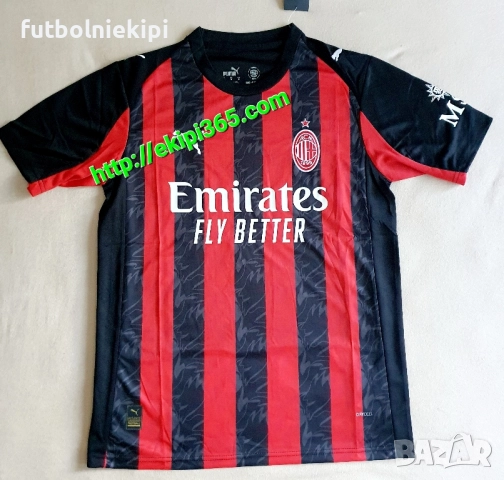 Милан титулярна тениска нов сезон 2025/26