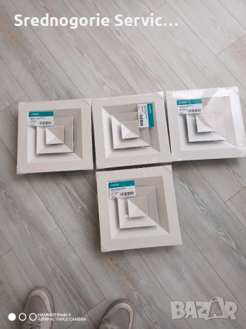 Вентилационни таванни решетки с размер 30*30см, снимка 3 - Други стоки за дома - 53870848