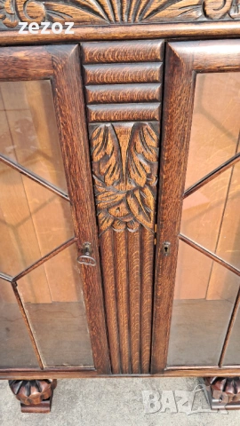Витрина ретро масив "Ar Deco", снимка 5 - Секции и витрини - 53683705