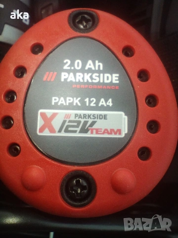 Бормашина+винтоверт PARKSIDE PERFORMANCE12V PBSPA 12 E4+2 батерии, зарядно и комплект свредла+битове, снимка 14 - Други инструменти - 53753293