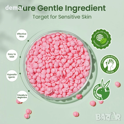 iFanzeTech Комплект за кола маска, контрол на температурата, 5 пакета твърди восъчни перли, снимка 2 - Други - 51493941