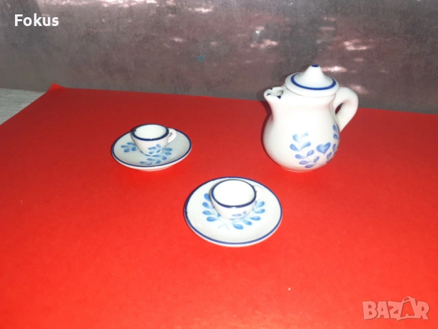 Порцеланов сет миниатюри - порцелан миниатюра