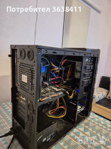 Геймърски компютър гаранция/i5 9400f 16GB,GTX 1060 6GB, 480GB SSD HDD 500GB, снимка 3 - Геймърски - 52638635