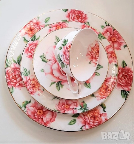 🖤Сервизи за хранене✨ BLACK FRIDAY лукс от Y o L i S a Порцелан за ценители! ✨🖤, снимка 17 - Сервизи - 52507568