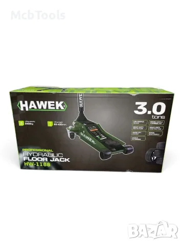 Нископрофилен крик 3 тона 85 – 430 мм HAWEK, снимка 8 - Други инструменти - 56078265