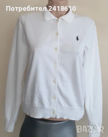 POLO Ralph Lauren Cotton Knit Cardigan Womens Size / S НОВО!  ОРИГИНАЛ! Дамскa Жилетка!