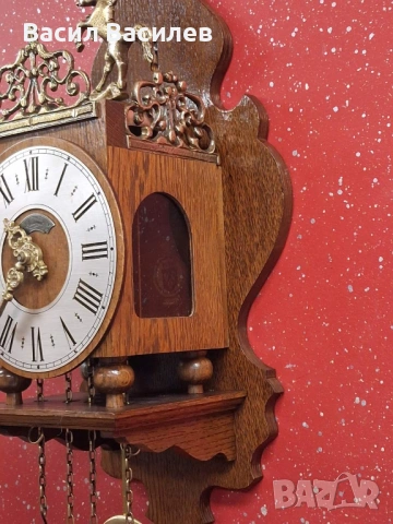 Продавам 3 бр. холандски часовници в перфектен вид, снимка 11 - Стенни часовници - 53439078